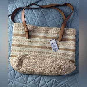 Sonoma Goods For Life® Twist Straw Tote